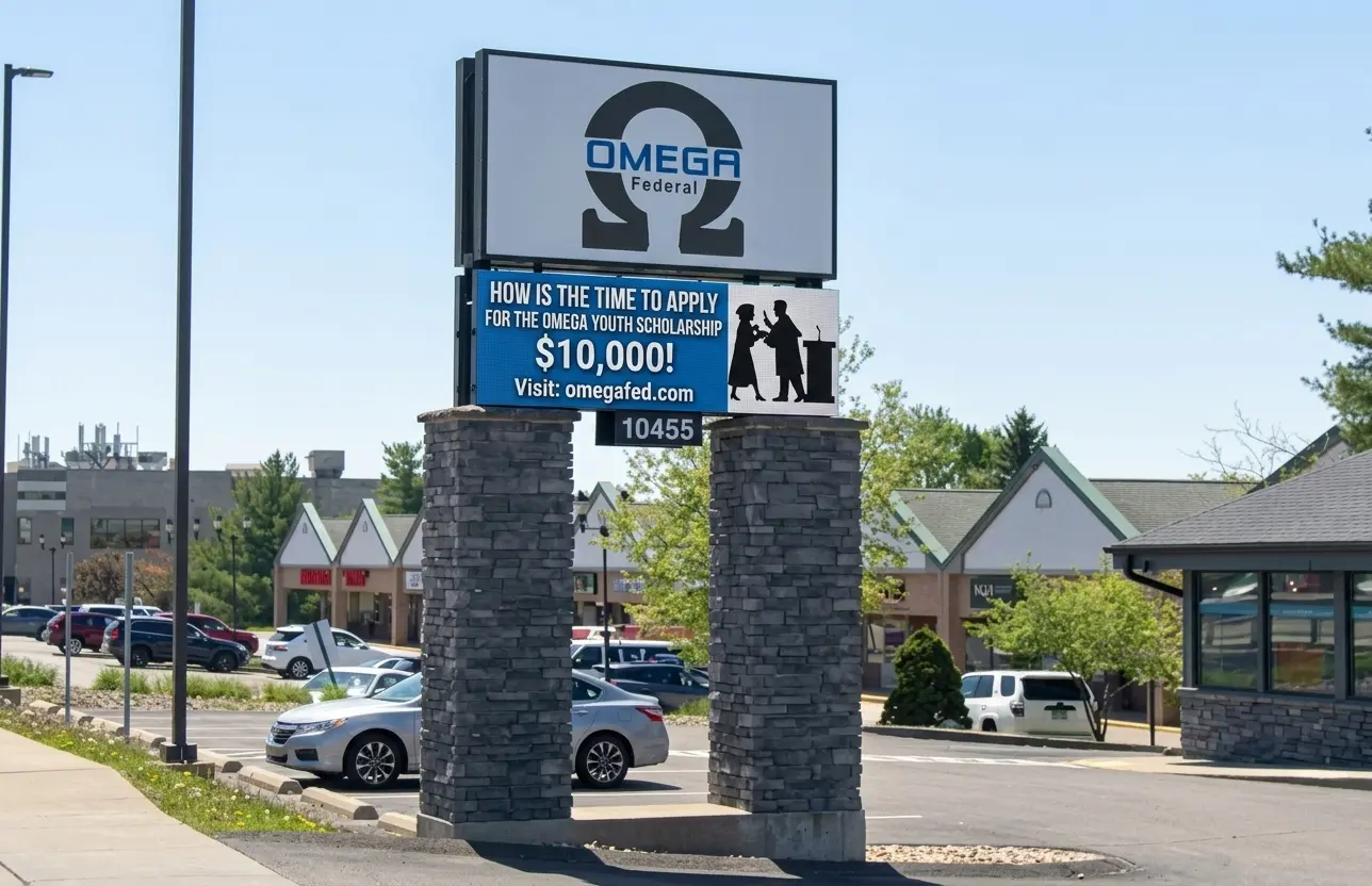 Branded wall graphics inside a Wexford, PA office environment