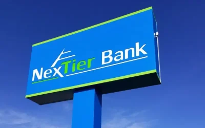 NexTier Bank - Pylon Signs in Pittsburg PA